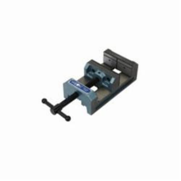 Wilton WL9-11674 Drill Press Vise, 7-5/16 in L 2-3/4 in H, 4 in Jaw Opening, Cast Iron