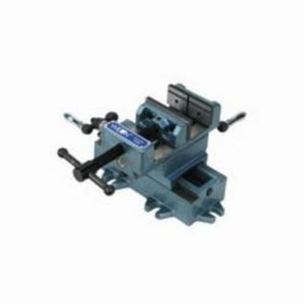 Wilton WL9-11696 Cross Slide Drill Press Vise, 9-1/2 in L 7-1/4 in H, 6 in Jaw Opening