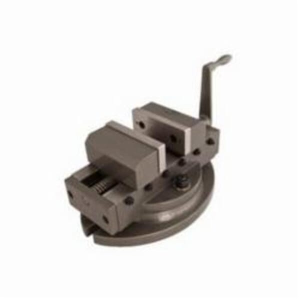 Wilton WL9-11713 Self-Centering Super Precision Milling Vise, 11-13/32 in L 6-7/64 in H, 4 in Jaw Opening, Alloy Steel