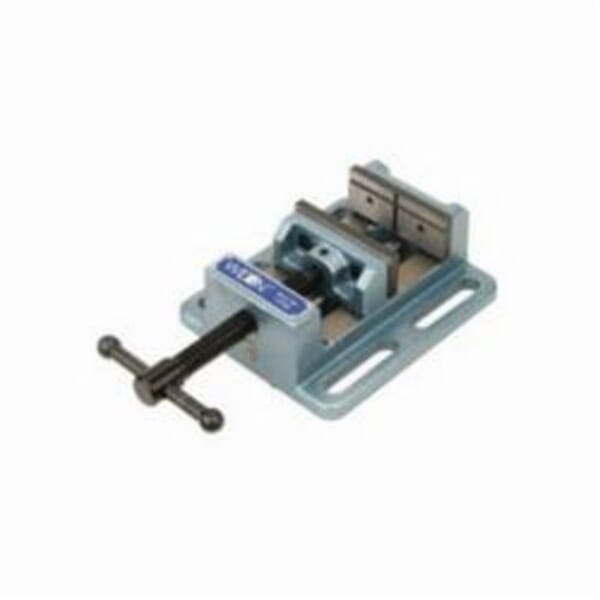 Wilton WL9-11746 Low Profile Drill Press Vise, 8-1/2 in L 3.56 in H, 6 in Jaw Opening, Cast Iron