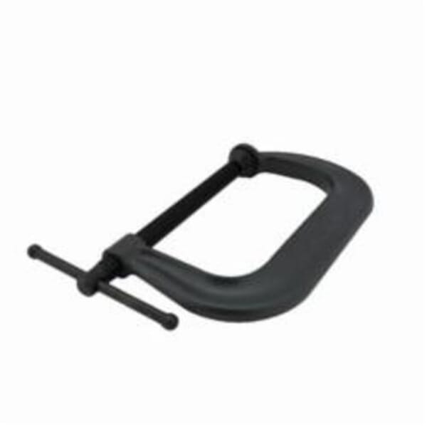 Wilton Columbian WL9-20302 Economy 400 Extra Deep Throat Regular Duty C-Clamp, 2-3/8 in D Throat, 0 to 3 in Clamping, 5/8 in Screw