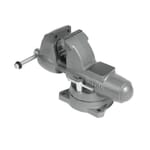 Wilton WL9-28825 Round Channel Combination Pipe and Bench Vise, 5 in Jaw Opening, 1/4 to 2-1/2 in Pipe, Cast Iron