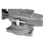 Wilton WL9-28825 Round Channel Combination Pipe and Bench Vise, 5 in Jaw Opening, 1/4 to 2-1/2 in Pipe, Cast Iron