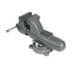 Wilton WL9-28828 Round Channel Combination Pipe and Bench Vise, 10-1/4 in Jaw Opening, 1/2 to 6 in Pipe, Cast Iron