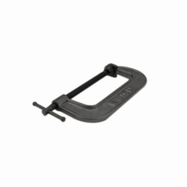 Wilton WL9-22005 540A Light Duty Carriage C-Clamp, 2-3/4 in D Throat, 0 to 6 in Jaw Opening, 5/8 in Screw