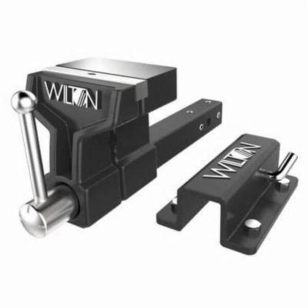 Wilton 10010 Lightweight All-Terrain Vise, 21-1/2 in L x 8-1/2 in H, 5-7/5 in Jaw Opening, 1 ton Capacity, Ductile Iron
