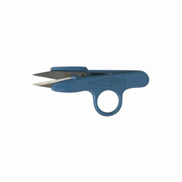CrescentQuick Clip 1571B Heavy Duty Lightweight Speed Cutter, 4-3/4 in OAL, Stainless Steel Blade, Industrial PVC Plastic Handle
