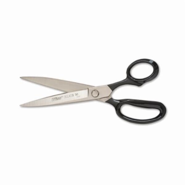 CRESCENT Wiss Inlaid T38N Industrial Trimmer Shear, 3-5/8 in L of Cut, 8-1/4 in OAL, Sharp Tip, Cutlery Steel Blade, Steel Handle