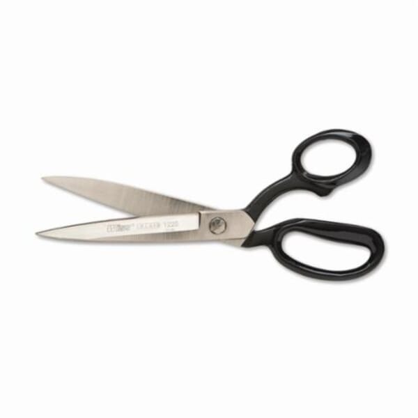 CRESCENT Wiss W1226 Industrial Shear, 6 in L of Cut, 12-1/2 in OAL, Sharp Tip, Knife Edge, High Carbon Steel Blade, Steel Handle