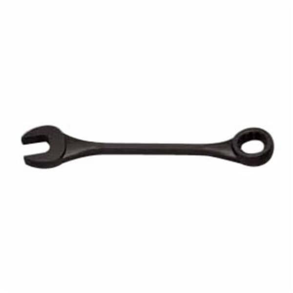 WRIGHTGrip 1192 Flat Stem Heavy Duty Combination Wrench, 2-7/8 in, 12 Points, 15 deg Offset, 33-1/2 in OAL, Industrial Black, ASME B107.100