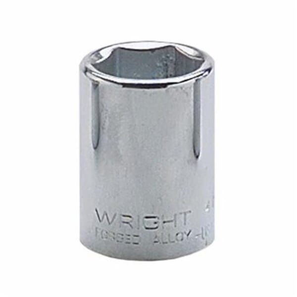 Wright Tool 4042 Shape III Standard Length Socket, 1/2 in Square Drive, 1-5/16 in, 6 Points