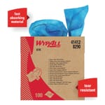 WypAll* 41412 X70 Long Lasting Reusable Cleaning Wiper, 9.1 x 16.8 in, 100 Sheets Capacity, Hydroknit*, Blue