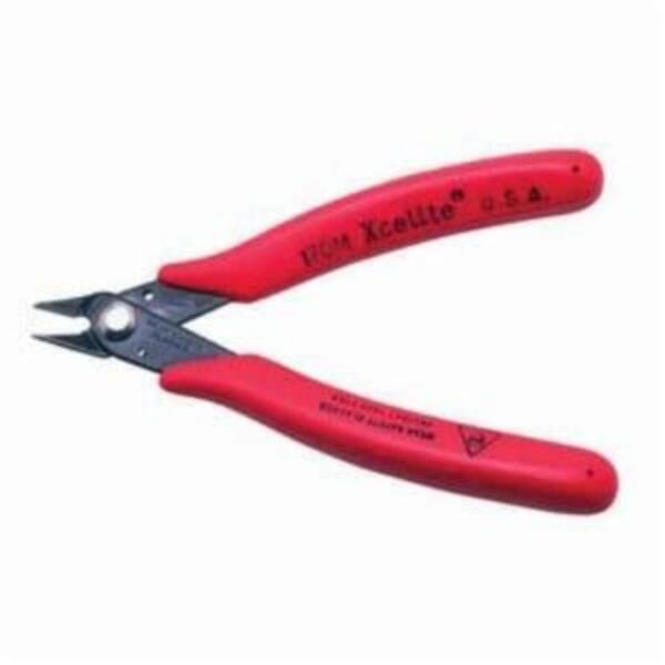 Weller 170M General Purpose Low Profile Shear Diagonal Cutter, 20 AWG THK Max Wire, 3/4 in L x 11/32 in W x 1/2 in THK Carbon Steel Jaw, 5 in OAL, Flush Cut