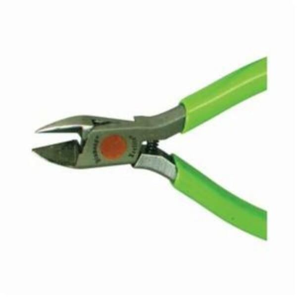 Weller MS549JV Diagonal Cutter Plier, 22 to 25 AWG/20 AWG THK Max Wire, 15/32 in L x 7/16 in W x 9/32 in THK Jaw Tapered Jaw, 4 in OAL, Flush Cut