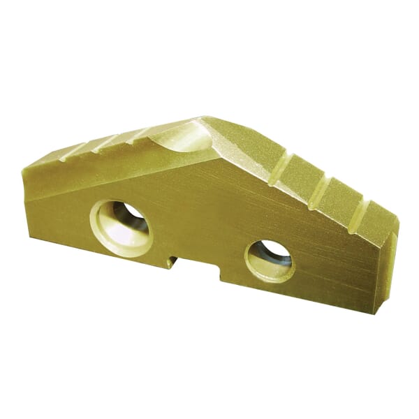 YG-1 S01105 S01 Imperial Throw Away Spade Drill Insert, 47/64 in Dia, 5/32 in THK, M4 Material Grade, TiN Coated
