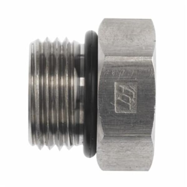 Brennan 6408-08-O 6408-O External Pipe Plug, 1/2 in x 3/4-16 Nominal, Male ORB End Style, Steel