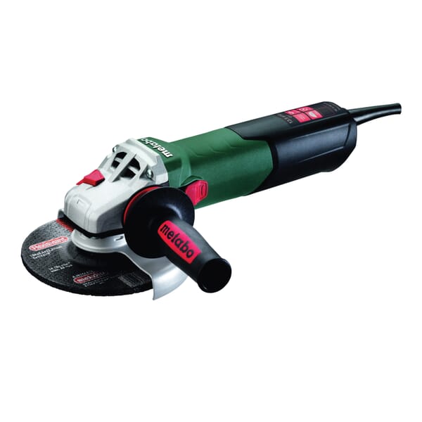 metabo 600464420 Electric Angle Grinder, 6 in Dia Wheel, 5/8-11 UNC Arbor/Shank, 110 to 120 VAC