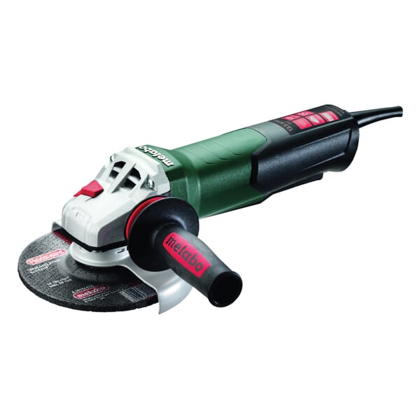 metabo 600488420 Electric Angle Grinder, 6 in Dia Wheel, 5/8-11 UNC Arbor/Shank, 110 to 120 VAC