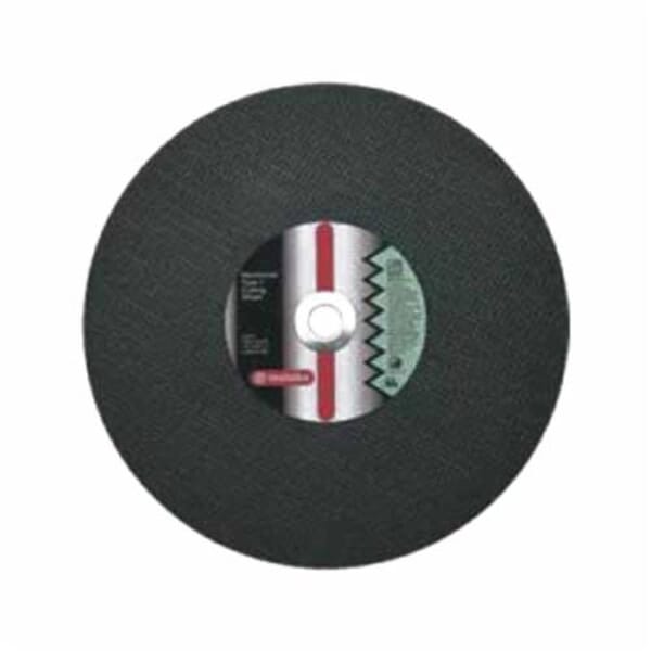 metabo 616139000 Original Heavy Duty Cut-Off Wheel, 14 in Dia x 1/8 in THK, 1 in Center Hole, 24 Grit, Aluminum Oxide Abrasive