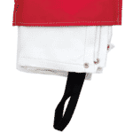 sellstrom S97450 High Temperature Emergency Fire Blanket, White, Fiberglass, 5 ft L x 6 ft W